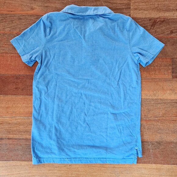 Cat & Jack Blue Polo Shirt Size Medium 8/10 - Picture 7 of 8